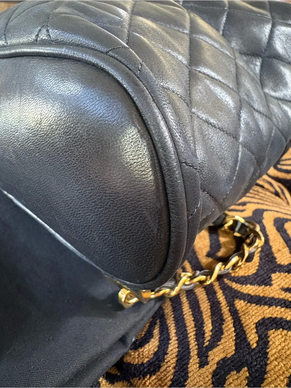 CHANEL  Matelassé Turnlock Unisex Backpack/Handbag